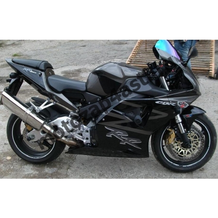 Комплект Мотопластика для мотоцикла Honda CBR954rr 02-03 (Черно-Серый Штатный)