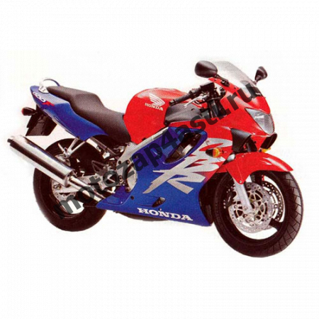 Комплект пластика Honda CBR600F4 98-00 Штатный Красно-синий