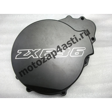 Крышка генератора Kawasaki ZX6R/ZX636 03-04 Черная