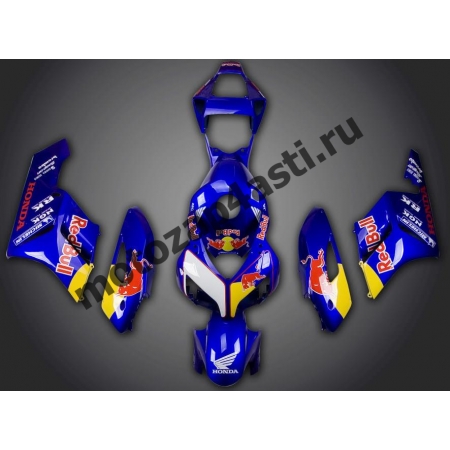 Комплект пластика Honda CBR1000RR 2004-2005 Red-Bull Синий 2.