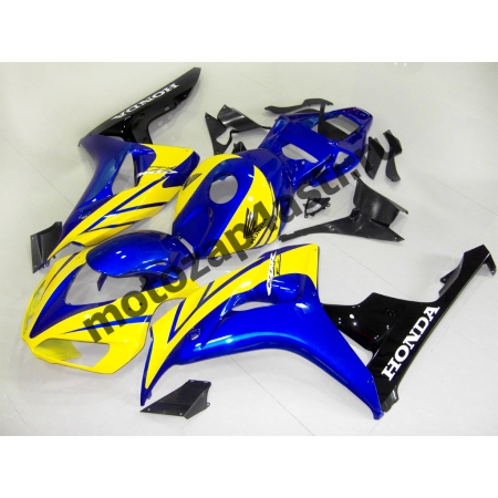 Комплект пластика Honda CBR1000RR 2006-2007 Сине-желто-черный.