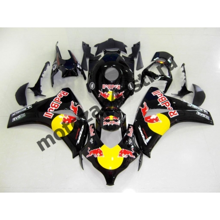 Комплекты пластика Honda CBR1000RR 2008-2011 Red BULL(Черный)