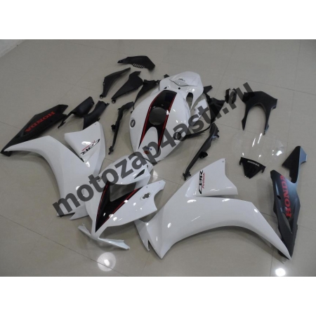 Комплекты пластика Honda CBR1000RR 2012-2014 Черно-Белый-1.