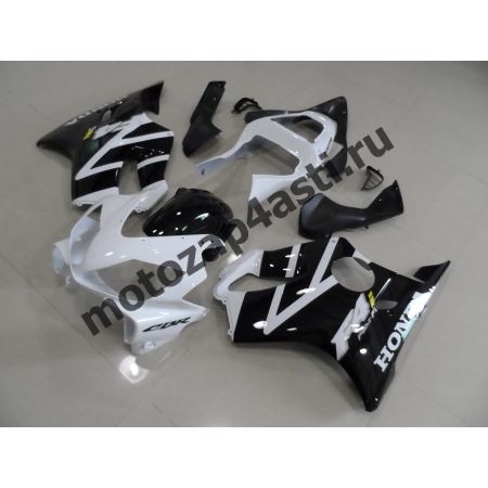 Комплект пластика для мотоцикла Honda CBR600 F4i 01-07 Бело-черный.