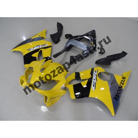 Комплект пластика для мотоцикла Honda CBR600 F4i 01-07 Желто-серый-1.