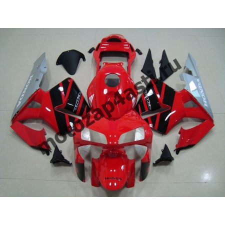 Комплект Мотопластика Honda CBR600RR 03-04 Красно-Черно-Серый