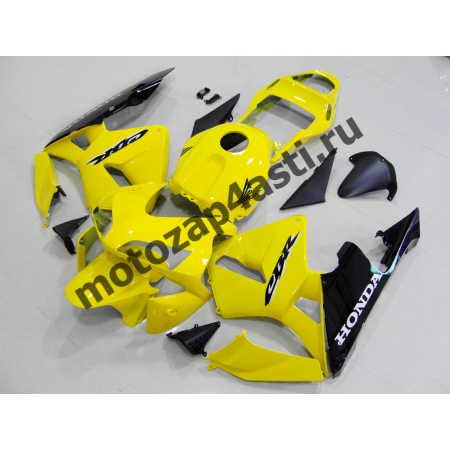 Комплект Мотопластика Honda CBR600RR 03-04 Желтый