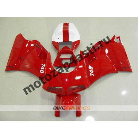 Комплект пластика DUCATI 748 916 996  Красный-1.