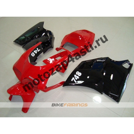 Комплект пластика DUCATI 748 916 996 Черно-Красный.