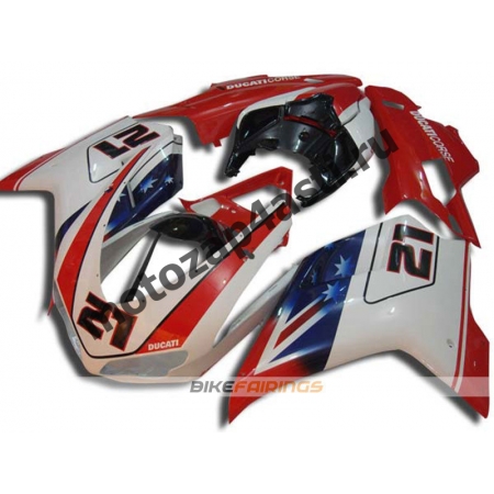 Комплект пластика DUCATI 848 1098 1198 STONER.