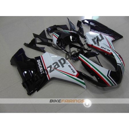 Комплект пластика DUCATI 848 1098 1198 ITALY STRIPES.