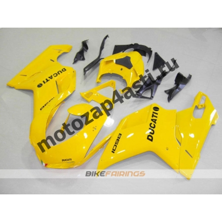 Комплект пластика DUCATI 848 1098 1198 Желтый.