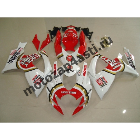 Комплект пластика Suzuki GSXR600-750 06-07 Lucky Strike