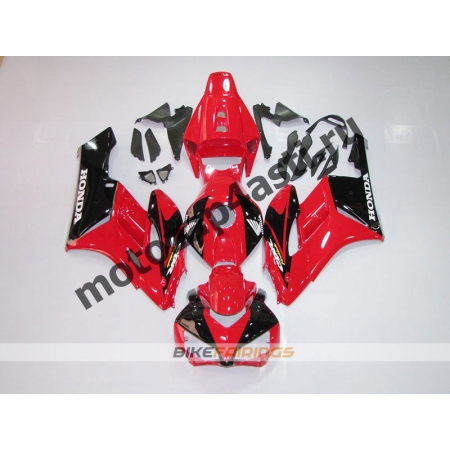 Комплект пластика Honda CBR1000RR 2004-2005 Красно-Черный-2.