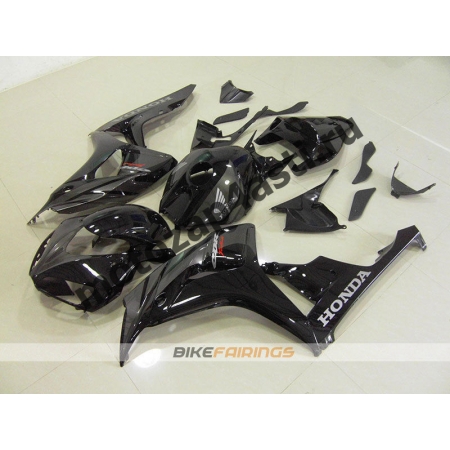 Комплект мотопластика Honda CBR1000RR 2006-2007 Серо-черный-2.