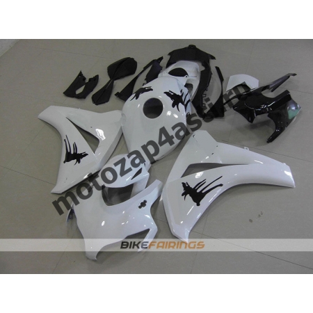 Комплекты пластика Honda CBR1000RR 2008-2011 Бело-Черный-2.