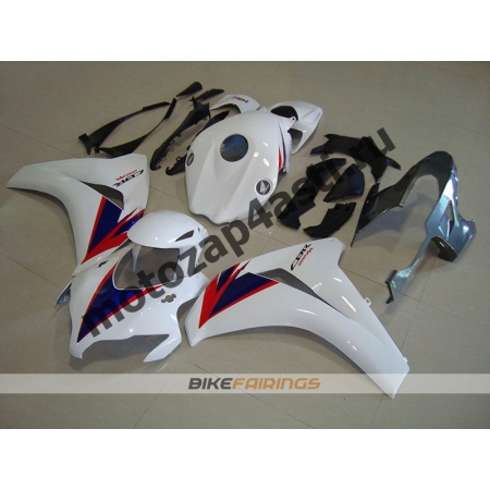 Комплекты пластика Honda CBR1000RR 2008-2011 Бело-красно-синий-2.