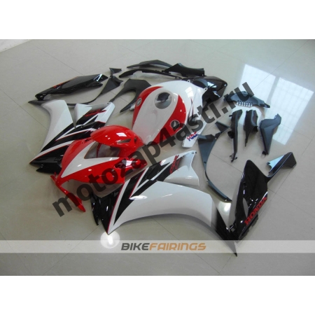 Комплекты пластика Honda CBR1000RR 2012-2014 Черно-Бело-Красный.