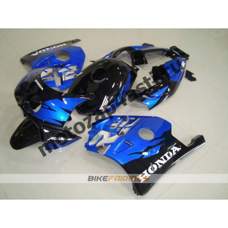 Комплект Мотопластика Honda CBR250 MC22 Черно-Синий-1.