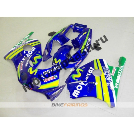 Комплект Мотопластика Honda CBR250 MC22 MOVISTAR-1.