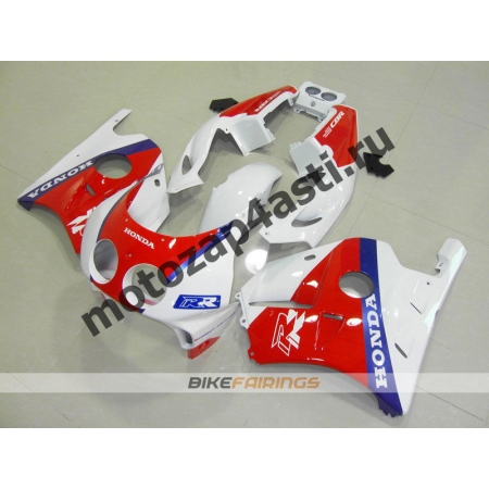 Комплект Мотопластика Honda CBR250 MC22 Бело-Красно-Синий-3.