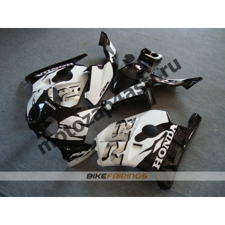 Комплект Мотопластика Honda CBR250 MC22 Черно-Белый-2.