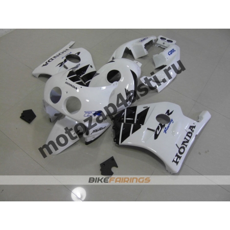 Комплект Мотопластика Honda CBR250 MC22 Черно-Белый-3.