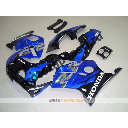 Комплект Мотопластика Honda CBR250 MC19 Черно-Синий.