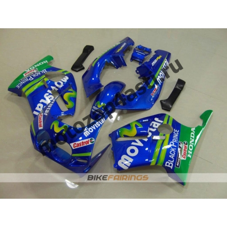 Комплект Мотопластика Honda CBR250 MC19 MOVISTAR.
