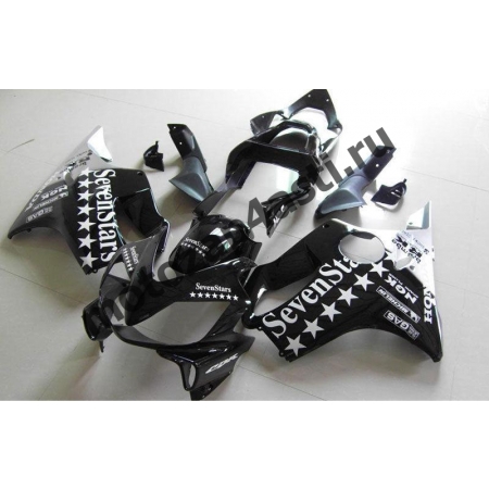 Комплект пластика для мотоцикла Honda CBR600 F4i 01-07 SEVENSTARS Черный.