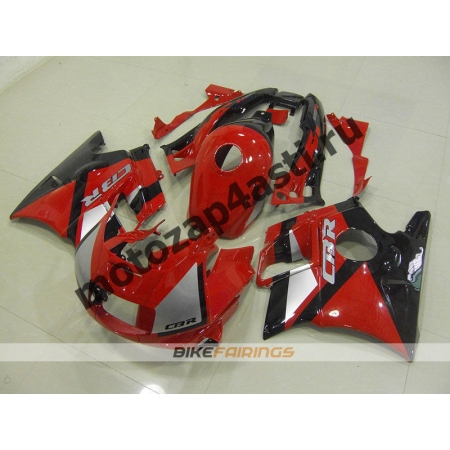 Комплект мотопластика Honda CBR600F2 Красно-Черный 91-94.