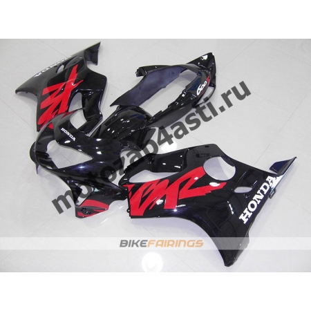 Комплект пластика Honda CBR600F4 98-00 Черно-Красный-1.