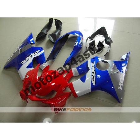 Комплект пластика Honda CBR600F4 98-00 Красно-Сине-Белый.