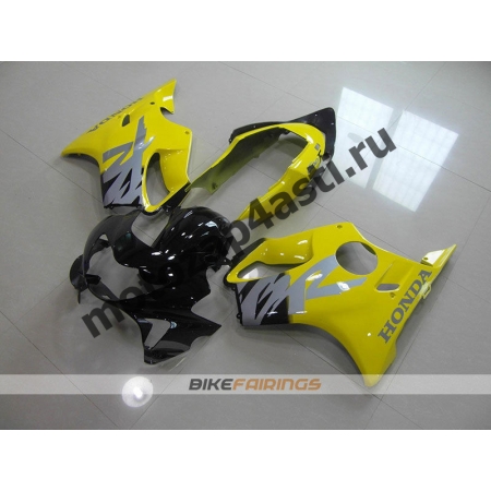 Комплект пластика Honda CBR600F4 98-00 Черно-Желтый.