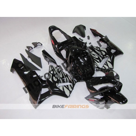 Комплект Мотопластика Honda CBR600RR 03-04 Черное пламя.