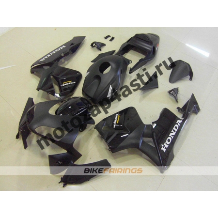 Комплект Мотопластика Honda CBR600RR 03-04 Черный матовый.