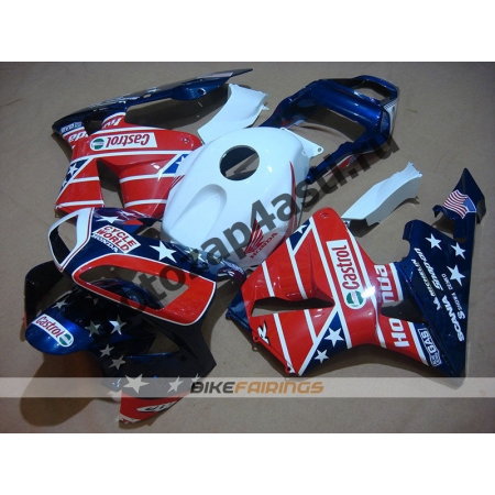 Комплект Мотопластика Honda CBR600RR 03-04 CASTROL STAR.
