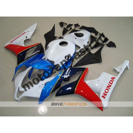 Комплект Мотопластика Honda CBR600rr 07-08 Сине-красно-бело-черный.
