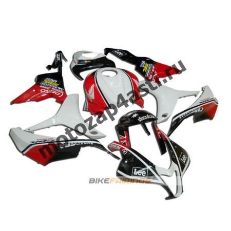 Комплект Мотопластика Honda CBR600rr 07-08 Красно-бело-черный-2.