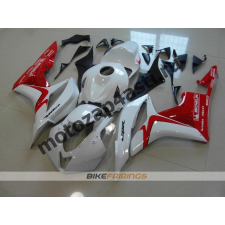 Комплект Мотопластика Honda CBR600rr 07-08 Бело-красный.