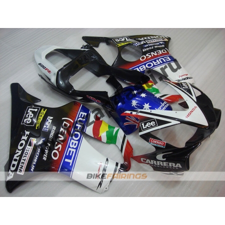 Комплект мотопластика Honda CBR600 F4i 01-07 EUROBET.