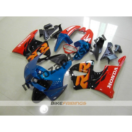 Комплект пластика Honda CBR900RR 98-99 Сине-красно-черный.