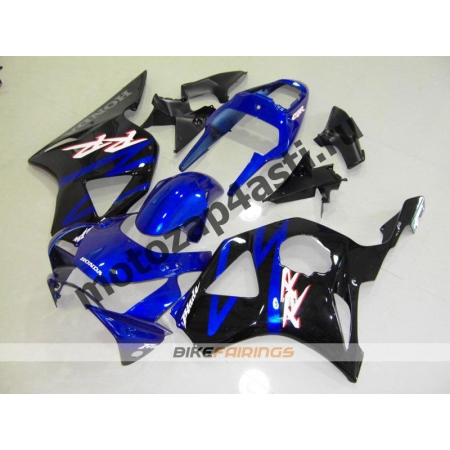 Комплект Мотопластика Honda CBR954RR 2002-2003 Черно-синий.
