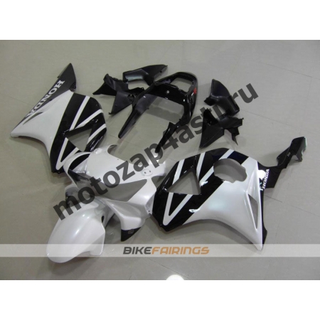 Комплект Мотопластика Honda CBR954RR 2002-2003 Черно-белый.