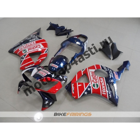 Комплект мотопластика Honda CBR954RR 2002-2003 CASTROL-2.
