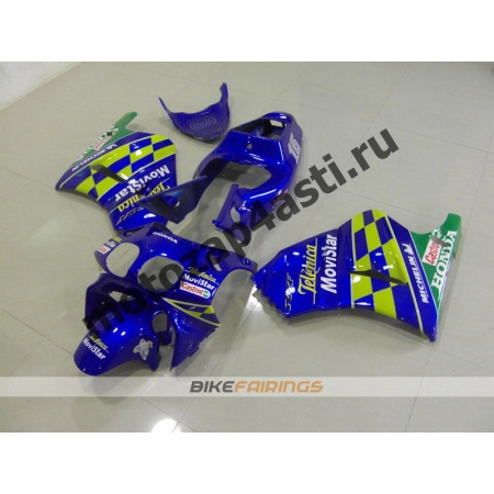 Комплект пластика Honda RVF400 MOVISTAR-1.