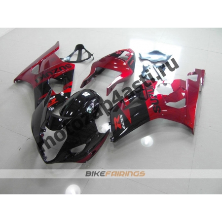 Комплекты пластика Suzuki GSXR1000 03-04 Красно-Черный.