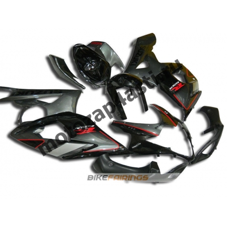 Комплекты пластика Suzuki GSXR1000 05-06 Черно-серый.