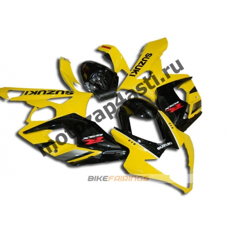Комплекты пластика Suzuki GSXR1000 05-06 Черно-желтый.