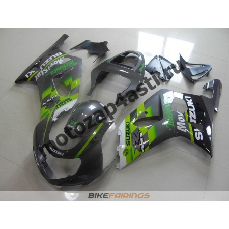 Комплект мотопластика Suzuki GSXR600-750 01-03,GSXR1000 00-02 MOVISTAR-2.
